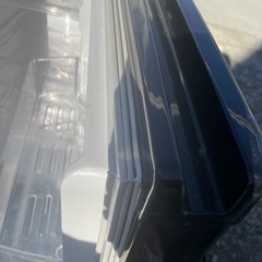 かっこいい黒 三菱冷蔵庫の画像