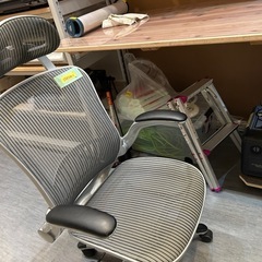 【オフィスチェア】【椅子】クリーニング済み【管理番号1203】五の画像