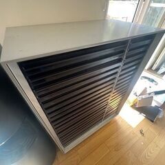 書類棚 収納棚 レターラック トレーキャビネット オフィス レターケース 書類ケース 書庫の画像