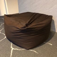 【早い者勝ち】ビーズクッション ブラウンの画像