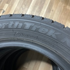■中古冬タイヤ■オートバックス North Trek N5 スタッドレスタイヤ　155/65R14　75Q　4本　1シーズンの画像