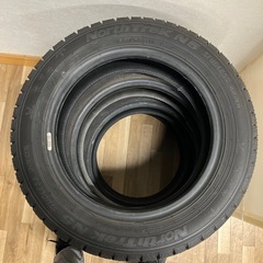 ■中古冬タイヤ■オートバックス North Trek N5 スタッドレスタイヤ　155/65R14　75Q　4本　1シーズンの画像