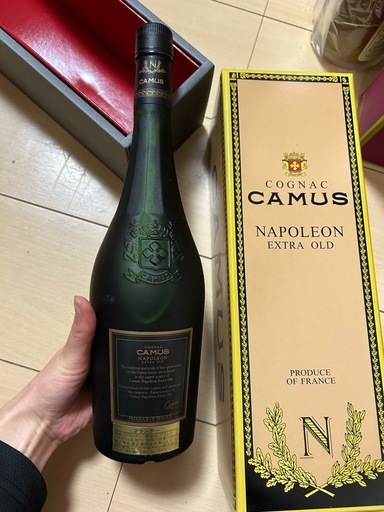 CAMUS カミュ ブランデー コニャック ナポレオン エクストラ オールド 700ml 40% 国外酒 箱つき　未開栓