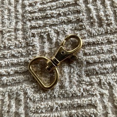 金属製スナップフック 金色　約　4.5×2.4㎝