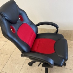 ニトリ ワークチェア ゲーミングチェア 多少キズ汚れあり　の画像