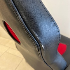 ニトリ ワークチェア ゲーミングチェア 多少キズ汚れあり　の画像