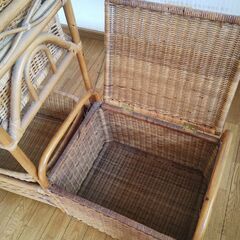 かご収納の画像