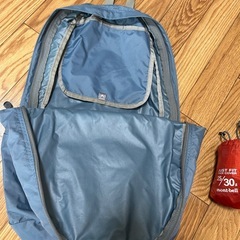 モンベル バッグ メンズ レディース リュックサック ナイロン ブラック ポケッタブル デイパック 20 1123649mont-bell A4対応の画像