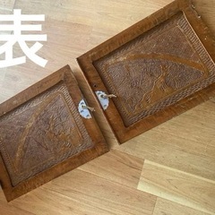 ［定型文お断り］古い箪笥についていた扉　アンティークの画像