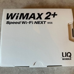 WiMAX2+  speed WiｰFi NEXTW06の画像