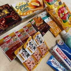 お菓子、食品、トリートメント、柔軟剤、他の画像