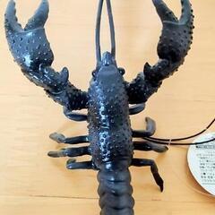 ザリガニ　フィギュア　ストラップ　アメリカザリガニ　①　の画像