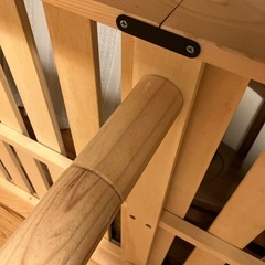 値下げシングルすのこベッドの画像