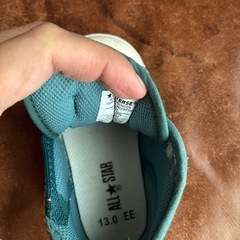 コンバース　オールスター　スニーカー　ベビー　13センチ　中古の画像