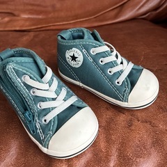 コンバース　オールスター　スニーカー　ベビー　13センチ　中古の画像