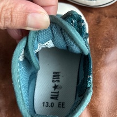 コンバース　オールスター　スニーカー　ベビー　13センチ　中古の画像