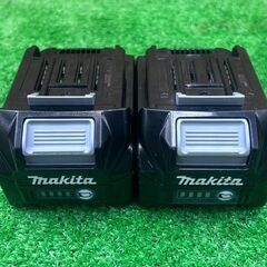 マキタ(makita) BL4025 リチウムイオンバッテリー 40V/2.5Ah 2個セット　充電回数2回、5回【船橋馬込店】【店頭取引限定】【中古】管理番号：ITBXRKJU1ECCの画像