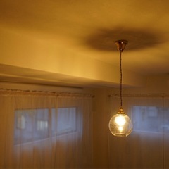 ペンダントライト E26 ガラス 照明器具  シーリングの画像