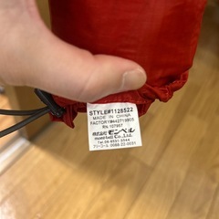 モンベル　バックパックカバーの画像