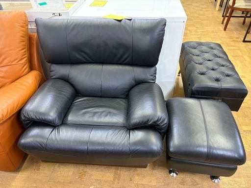 【ジャングル深井店】★湯川家具 パーソナルチェア ブラック 収納家具 家具 堺市（中区 堺区 東区 西区 南区 北区）和泉市 河内長野市 富田林市 松原市 狭山市 深井 【FU3004】