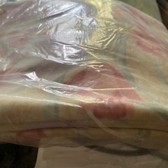 【取引中】新品未使用　コットンブランケット　2枚セットの画像