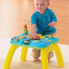 タカラトミー くまのプーさん 成長実感!音も遊びもいっぱいテーブルの画像