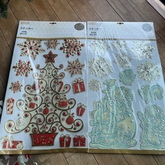 1400円相当　ニトリ　ウォールステッカー　クリスマスの画像