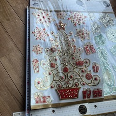1400円相当　ニトリ　ウォールステッカー　クリスマスの画像