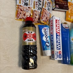 お菓子、食品、トリートメント、柔軟剤、他の画像