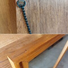 レトロ 木製 ミラー 鏡 姿見 シンプル　/MJ-1318 1Fの画像