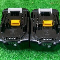 マキタ(makita) BL1850B リチウムイオンバッテリー 2個セット　充電回数3回、5回【船橋馬込店】【店頭取引限定】【中古】管理番号：ITZPQJ9FFCTTの画像