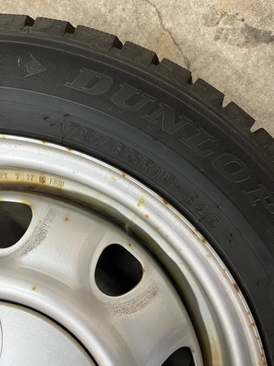 スタッドレス　175/65R15 タイヤホイール４本セット