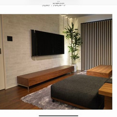 TVボード　Verde(ヴェルデ)　ソングドリーム　ウオールナットの画像