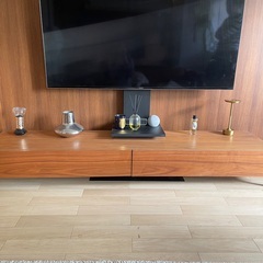 TVボード　Verde(ヴェルデ)　ソングドリーム　ウオールナットの画像