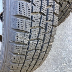 軽四　スタッドレス　スペアタイヤ　ホイールの画像