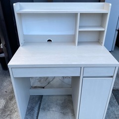 ニトリ　コンパクトデスク　シトラス87G WH