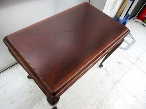 株式会社マルニ サイドテーブル 猫脚 幅62×奥行40×高さ50cm ブラウン系 コーヒーテーブル 飾り台 花台 アンティーク調 家具 苫小牧西店 株式会社マルニ サイドテーブル 猫脚 幅62×奥行40×高さ50cm ブラウン系