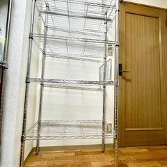 メタルルミナスラック5段【幅76×奥行35.5×高さ178.5㌢】の画像