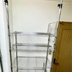 メタルルミナスラック5段【幅76×奥行35.5×高さ178.5㌢】の画像