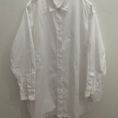 【UNIQLO】コットンロングシャツの画像