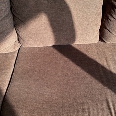 ニトリ　L字型ソファベッド(3人掛け)の画像