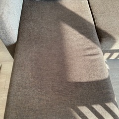 ニトリ　L字型ソファベッド(3人掛け)の画像