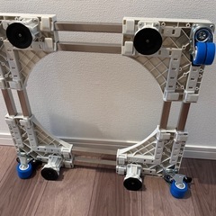 【新品未使用】洗濯機台  キャスターの画像