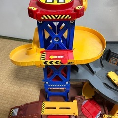工事現場　トミカ　車　ミニカーの画像