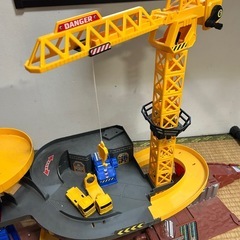 工事現場　トミカ　車　ミニカーの画像