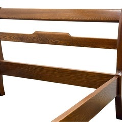 ◯Watashi no Heya 私の部屋 チェルシー ベッドフレーム 廃盤品 シングル ウッド 家具 オーク色 英国アンティークデザイン ジモティ姫路の画像