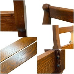 ◯Watashi no Heya 私の部屋 チェルシー ベッドフレーム 廃盤品 シングル ウッド 家具 オーク色 英国アンティークデザイン ジモティ姫路の画像