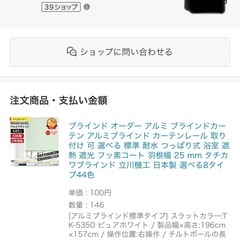 ブラインドカーテン タチカワブラインド 立川機工 日本製の画像