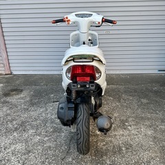 HONDA DIO AF34 AF35ライブディオ ZX カスタムホワイトの画像