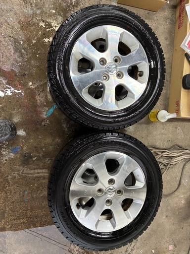 175 65 14 スタッドレス　バリ山　ハスラー　ケイ等